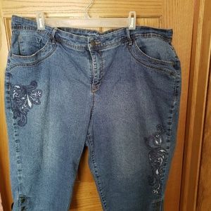 Plus size 18W Gloria Vanderbilt Skimmer